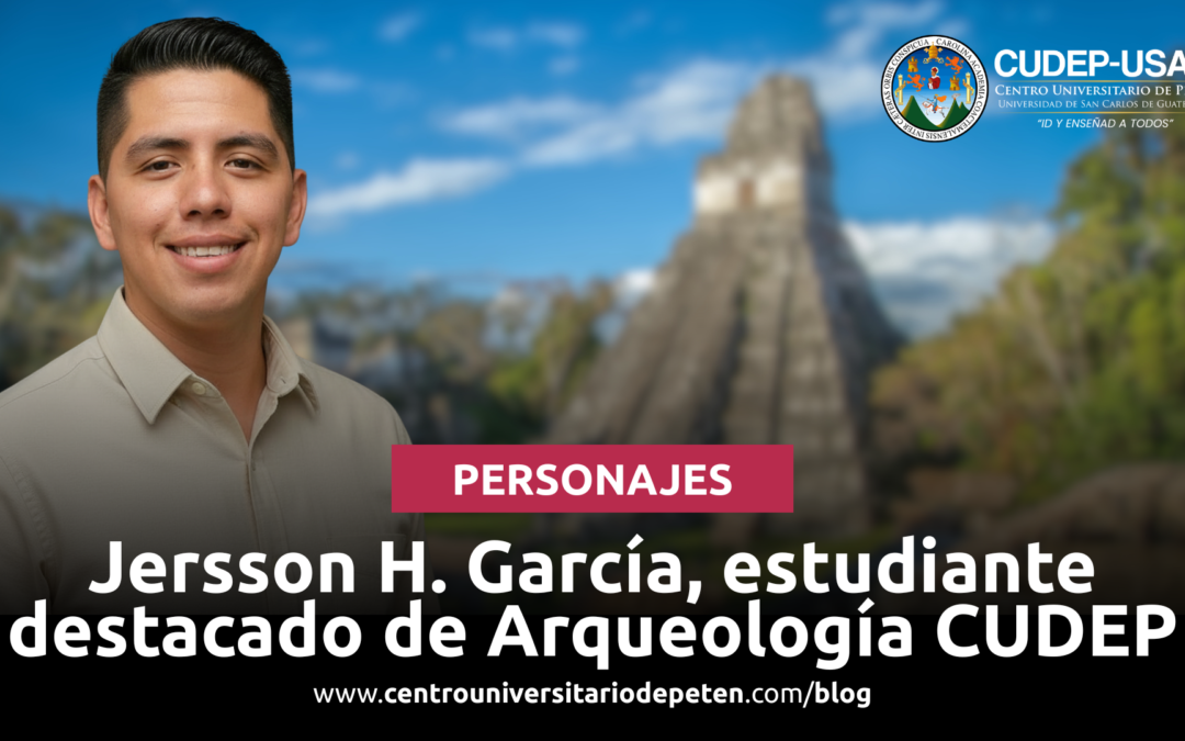 Estudiante destacado de arqueología CUDEP