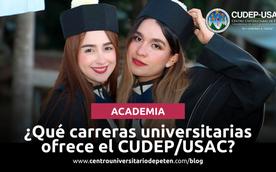 Carreras que puedes estudiar en el CUDEP