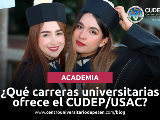 Carreras que puedes estudiar en el CUDEP