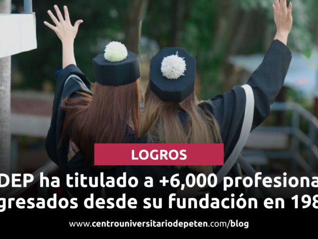 Hemos graduado y titulado a miles de egresados en el CUDEP